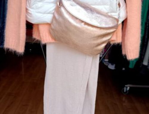 Wendeweste mit Strick